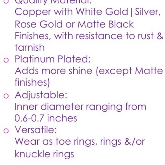 Modern Vintage Toe Rings - Picture 6 of 8